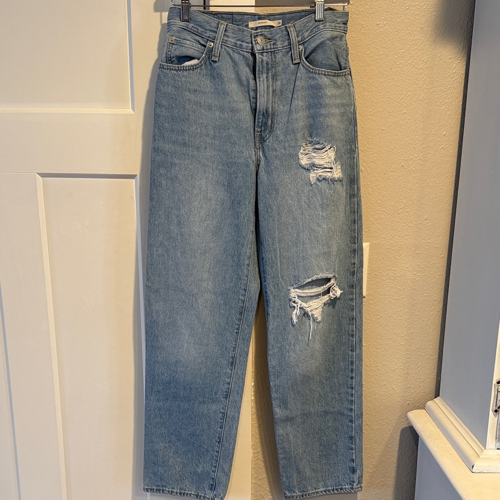 Levi ‘94 baggy blue jeans, worn twice.